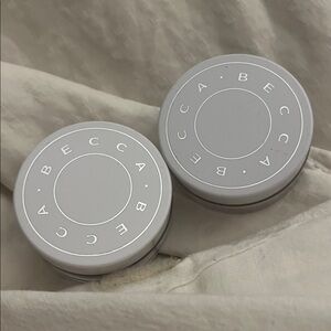 BECCA Hydra Mist Set & Refresh Powder Bundle Travel Size Minis .07 oz x 2 NWT